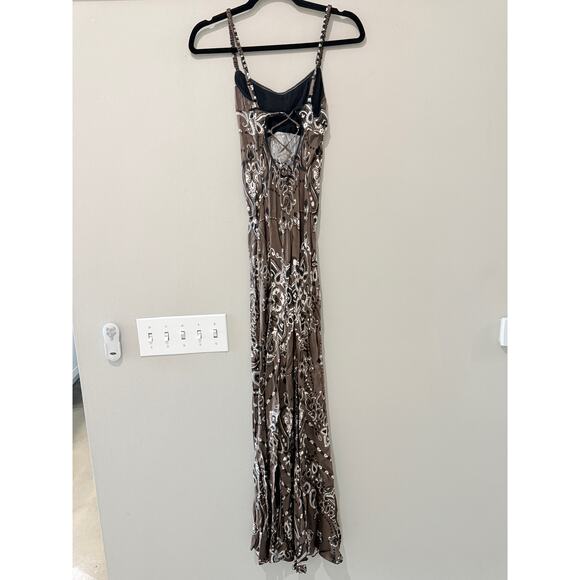 Sandro Bandana Print Maxi Dress - Picture 2 of 6